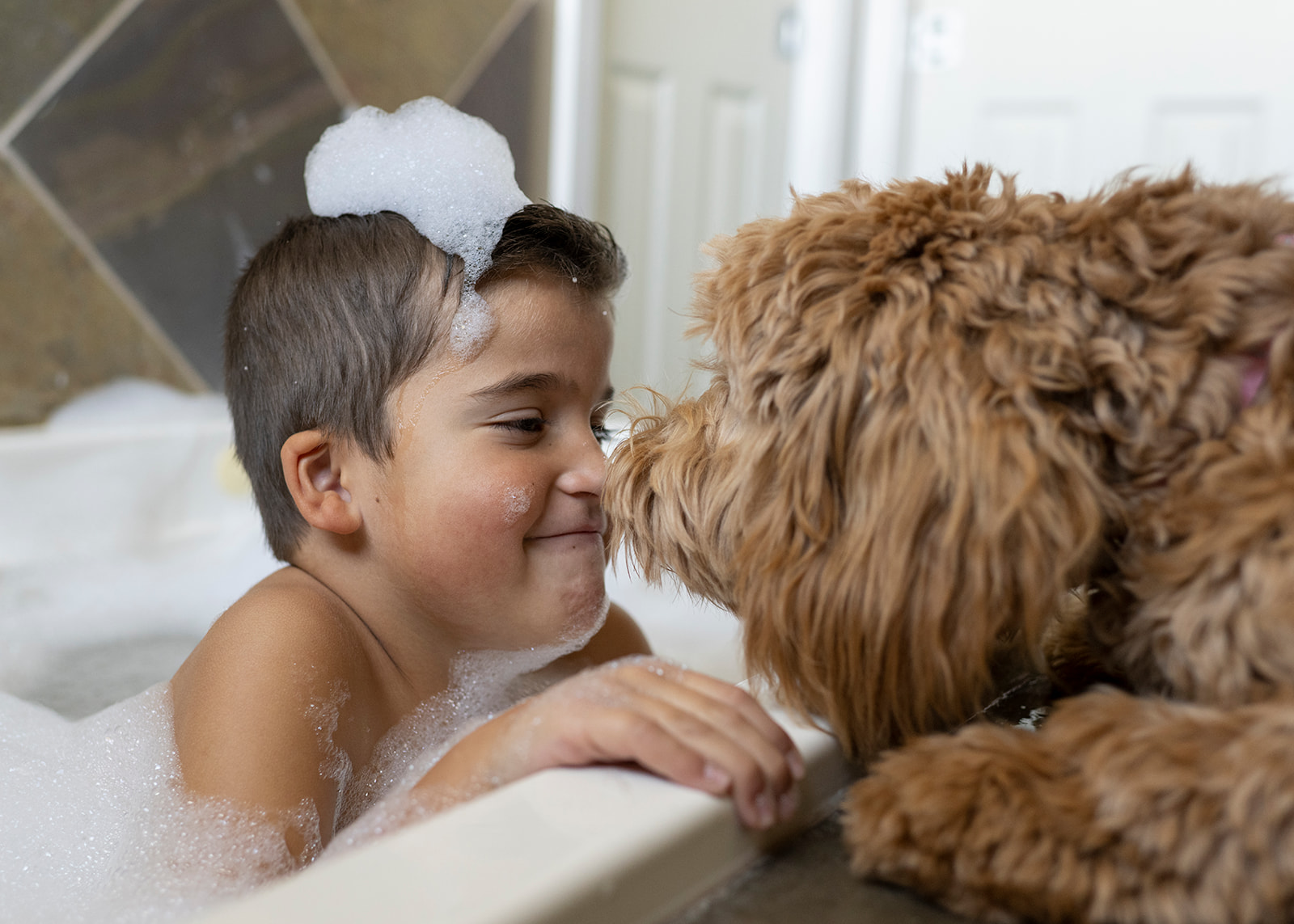 Kid in Bath