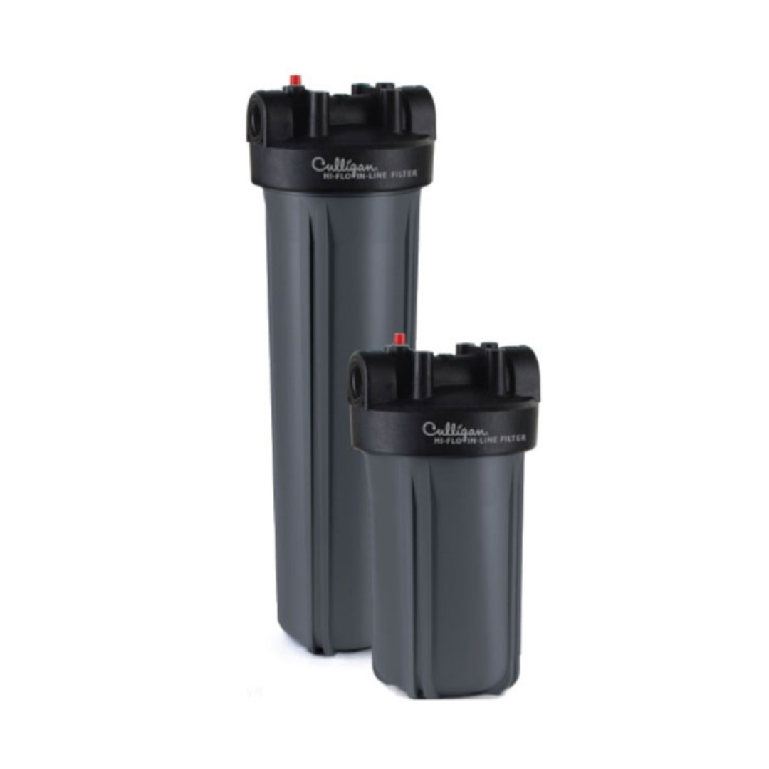 A canister filter by Culligan Water